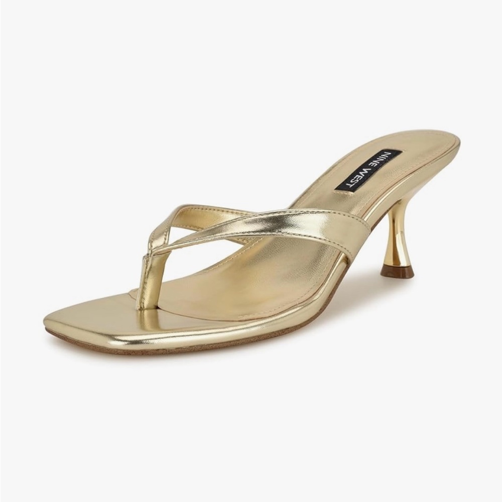 Nine West Women's Andela Slip-On Dress Sandals Sz 7